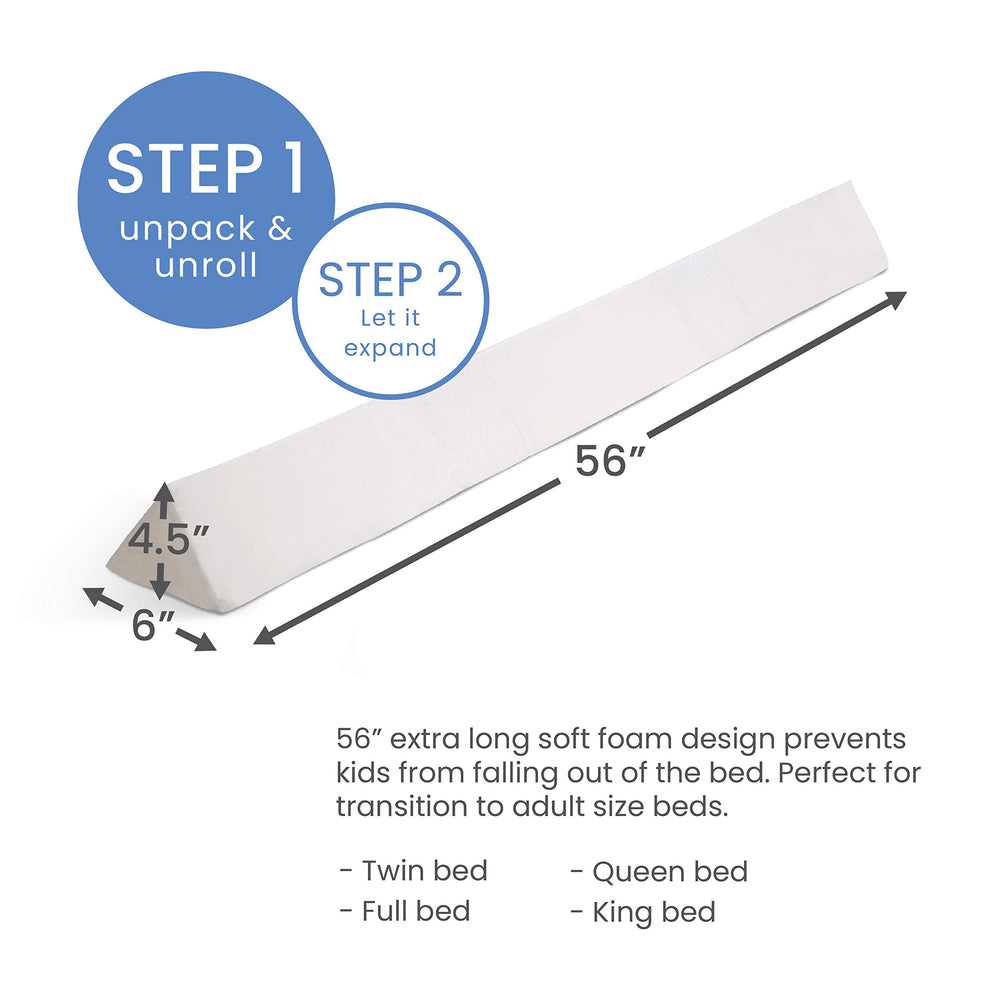 Delta Children water-resistant cover keeps the bumper clean for everyday use.