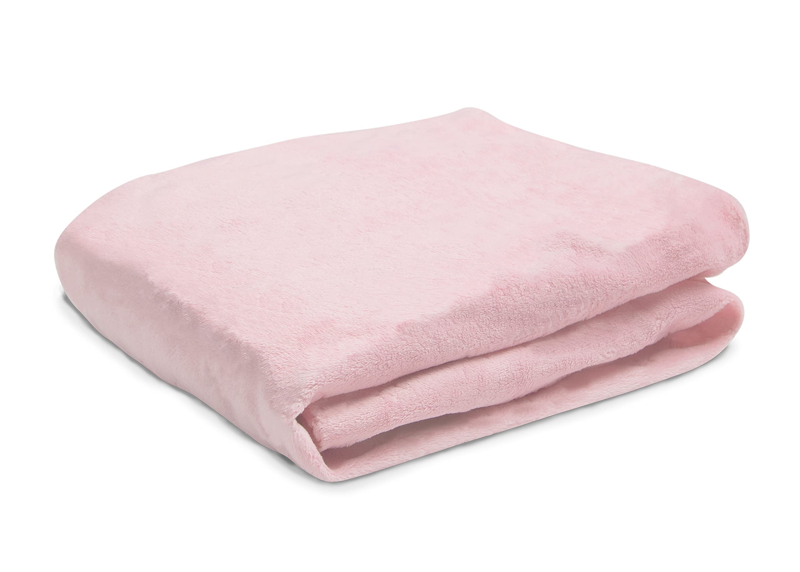 Delta Children changing pad features hypoallergenic, waterproof vinyl for wipe-clean convenience.