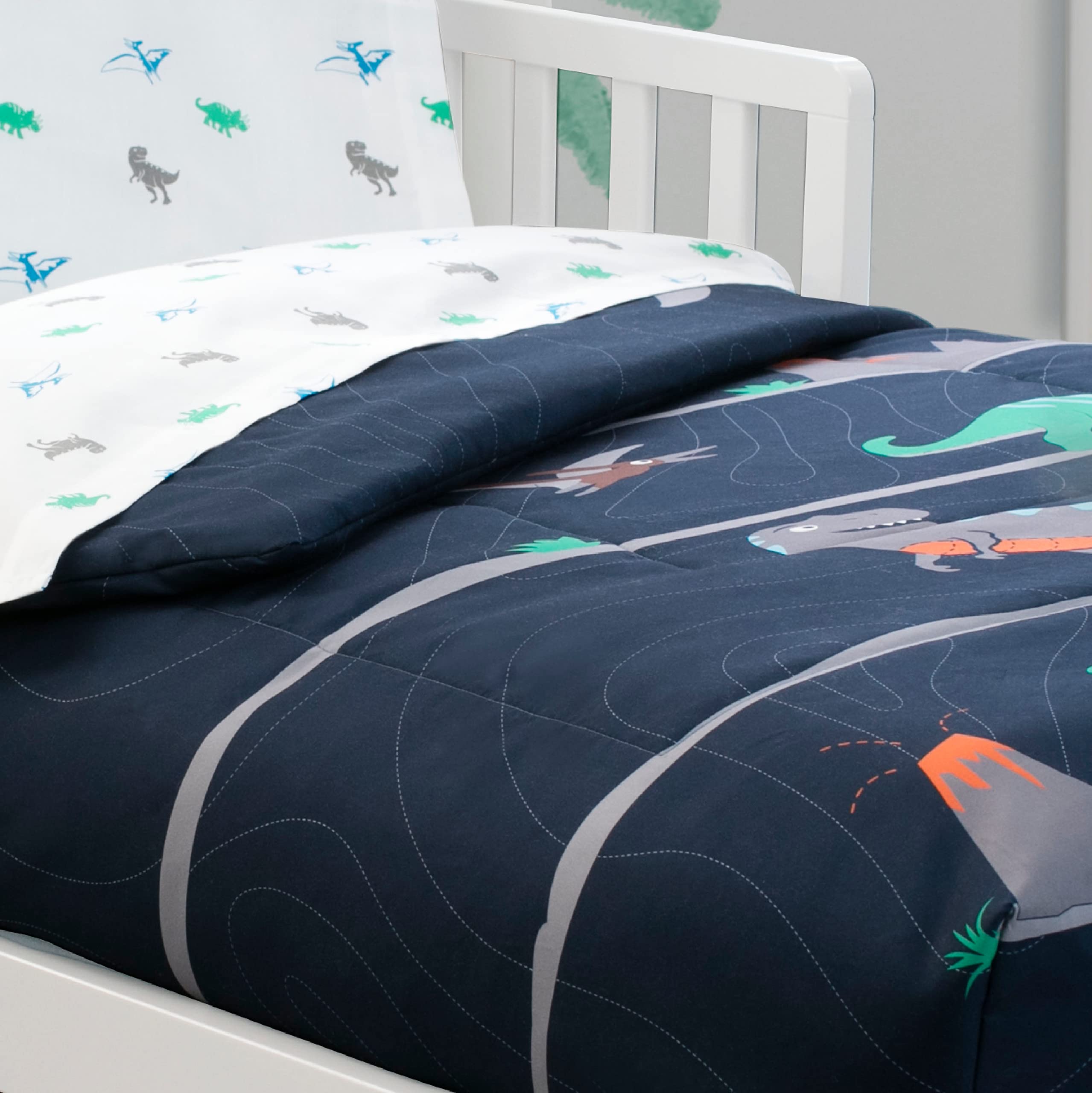 Delta Children polyester comforter with soft fill for cozy warmth.