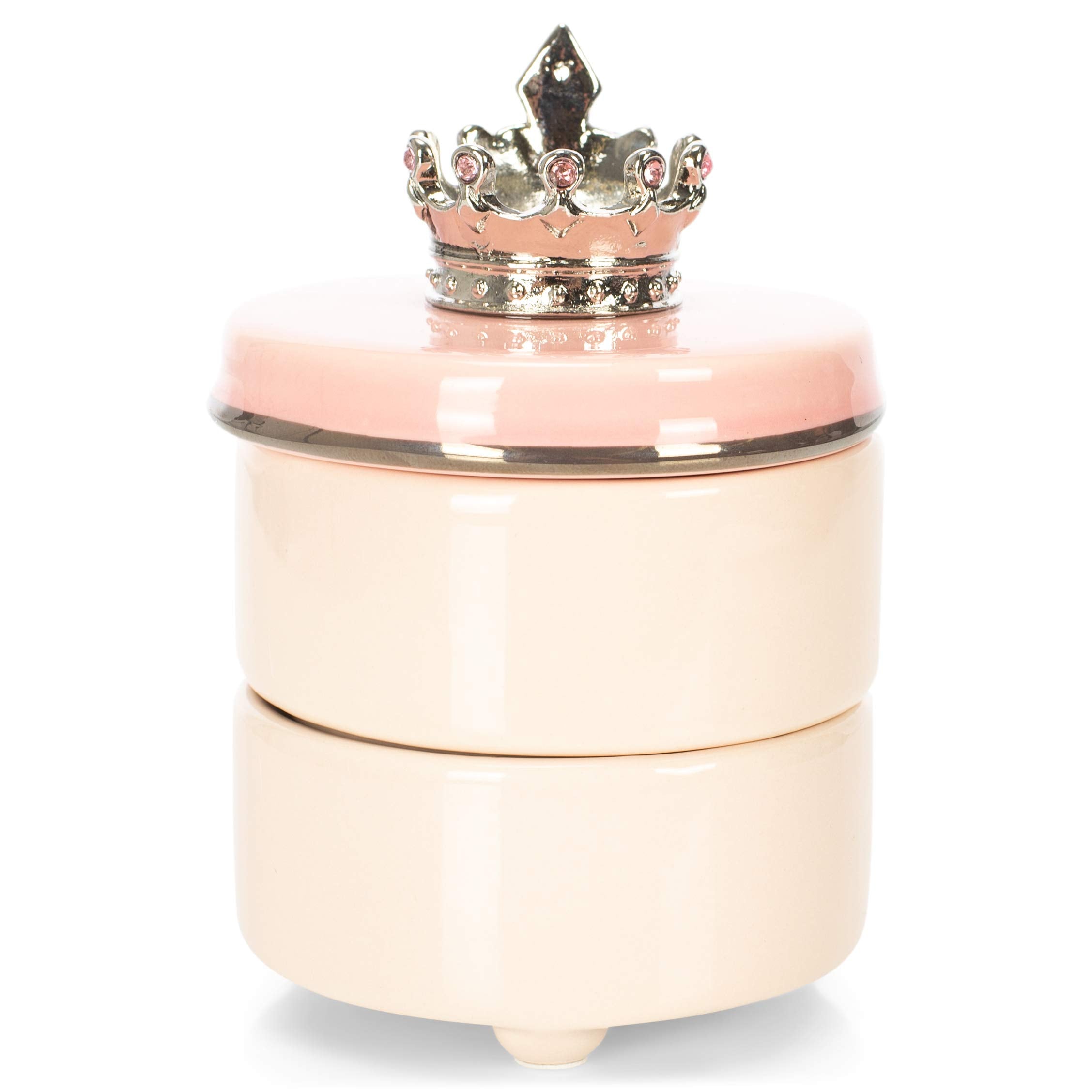 DEMDACO pink keepsake box ships in protective packaging ready for gifting.