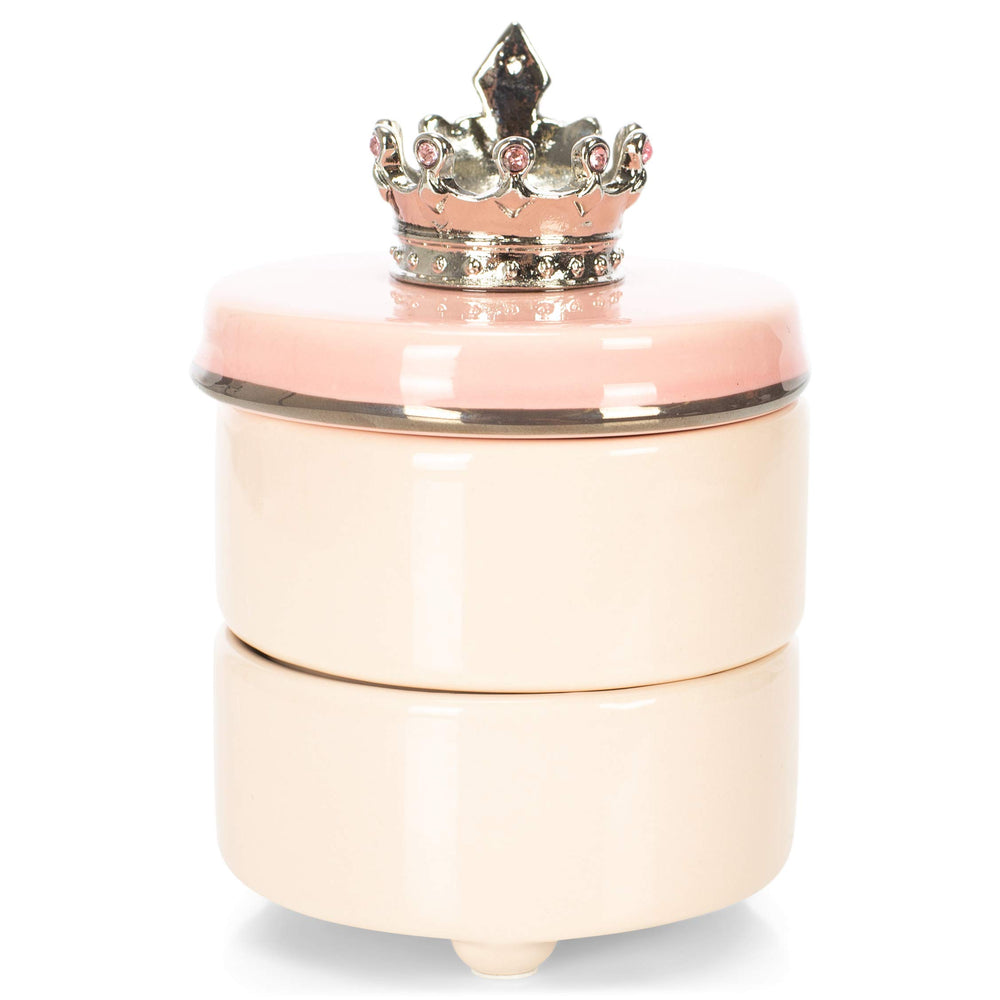 DEMDACO pink keepsake box ships in protective packaging ready for gifting.