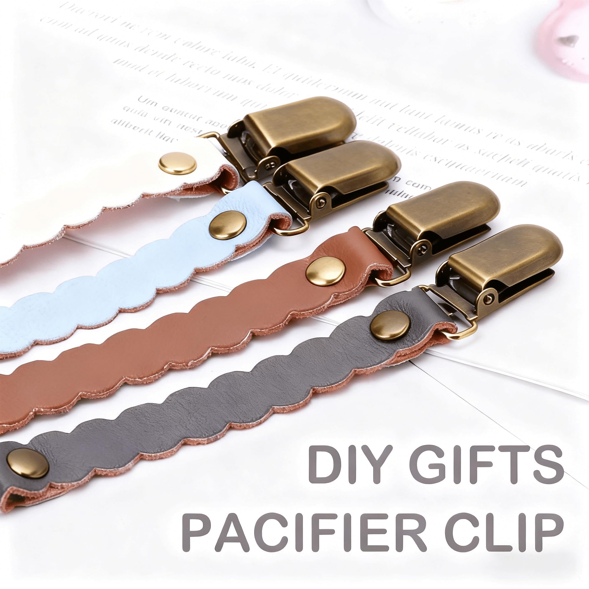 Demearly DIY-friendly clips ideal for crafting baby gifts and garter projects