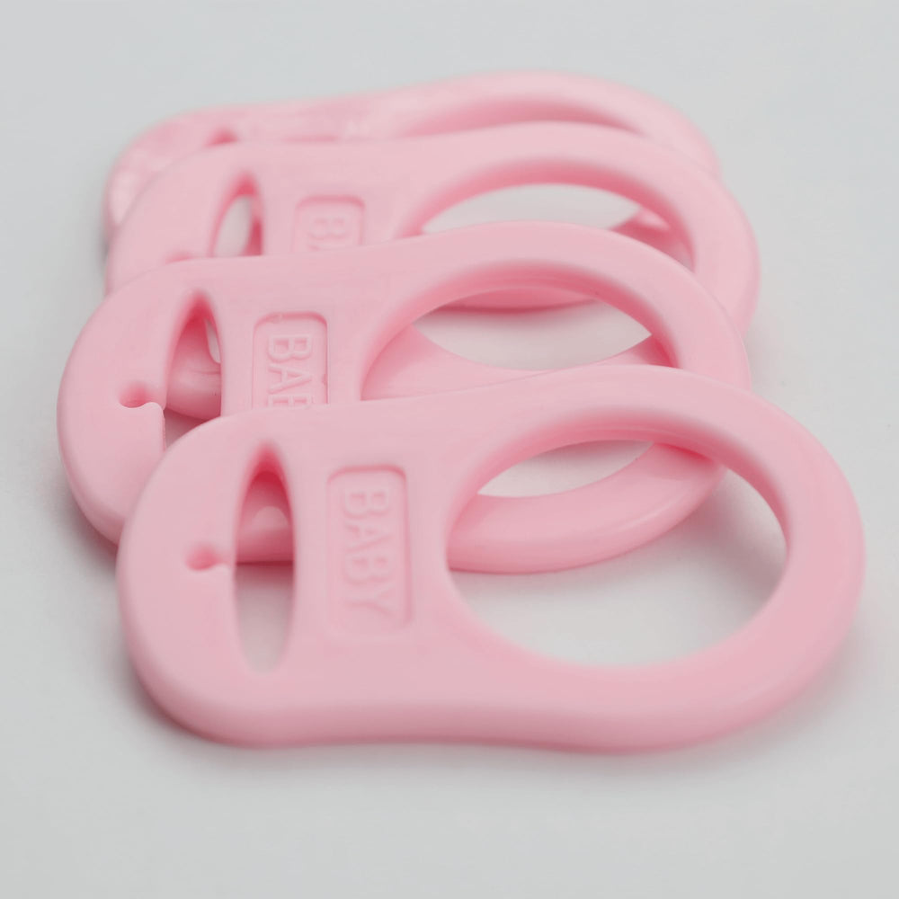 Demearly universal adapter ring fits button-style pacifiers for daily use
