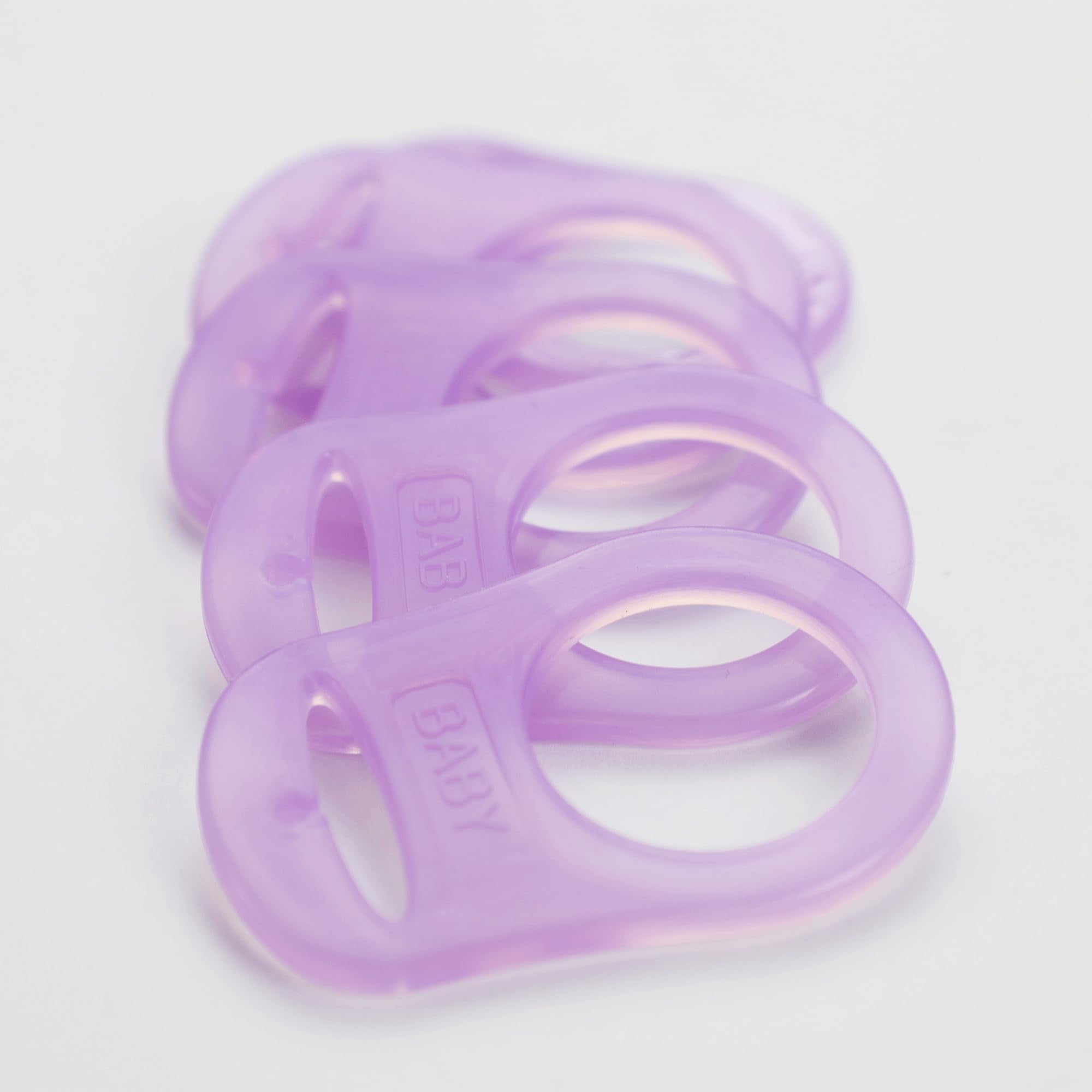 Demearly silicone adapter ring close-up reveals durable, non-porous surface.