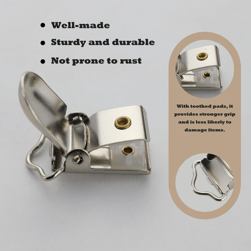 Demearly silicone strap flexibility closeup shows easy adjustment on strollers and cribs