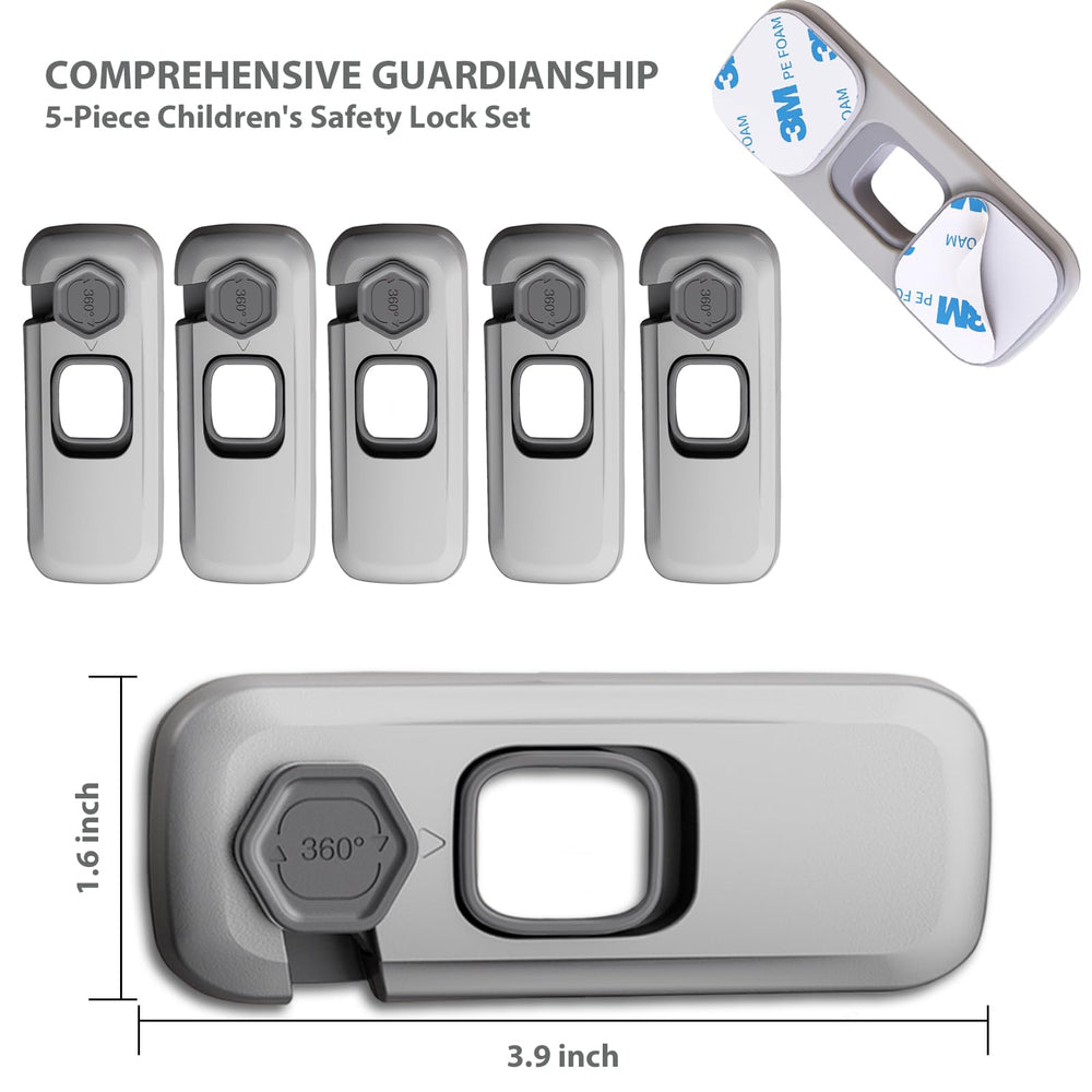 DENENTT child-safety demo lock illustrates peace of mind for families.