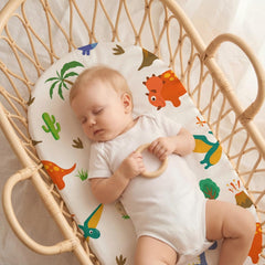 DengFengLai 4-pack bassinet sheets soft material ready for daily use and gentle warmth