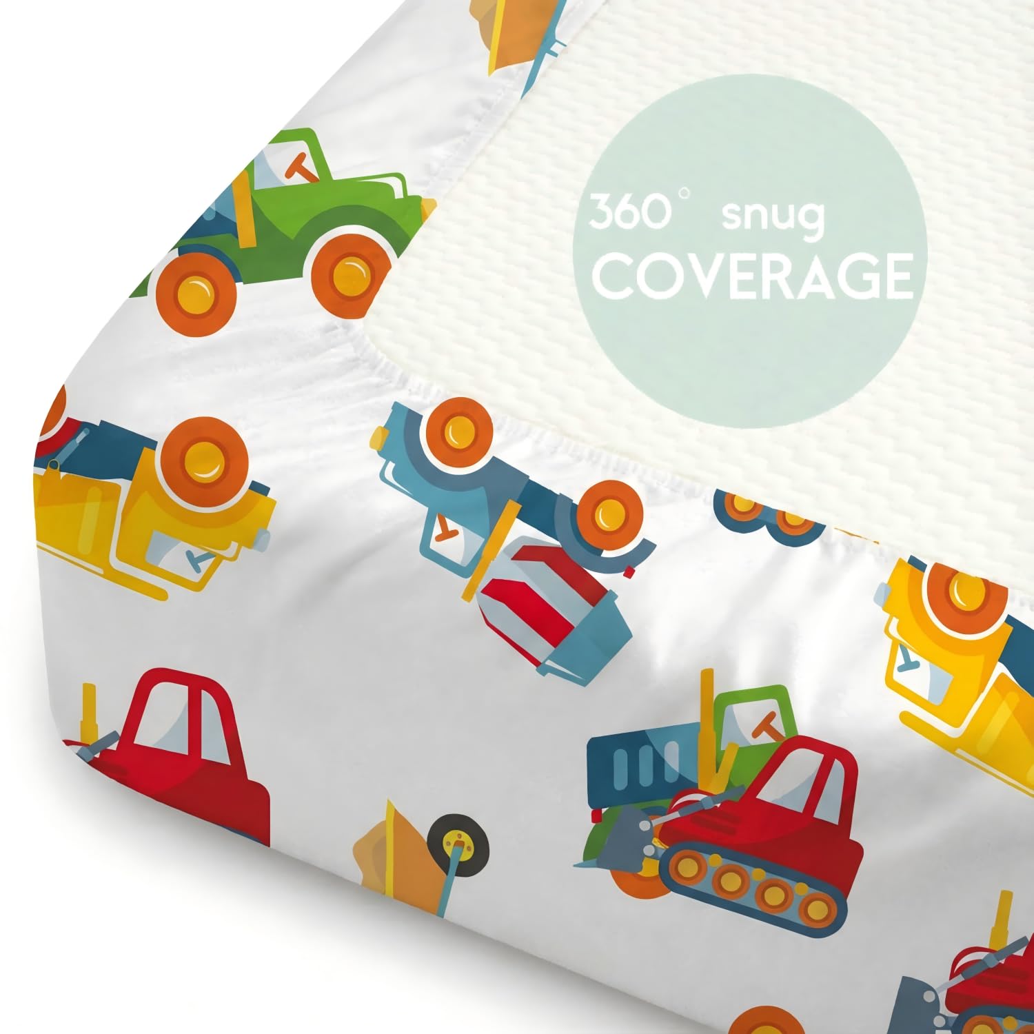 DengFengLai arrows pattern crib sheet adds visual detail and calm ambience
