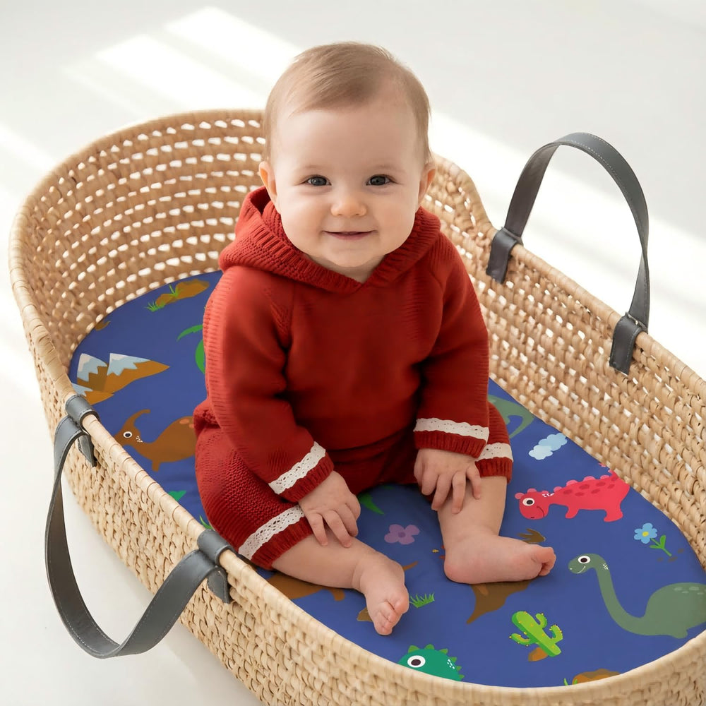 DengFengLai breathable thermoregulating baby sheets help keep baby dry during naps