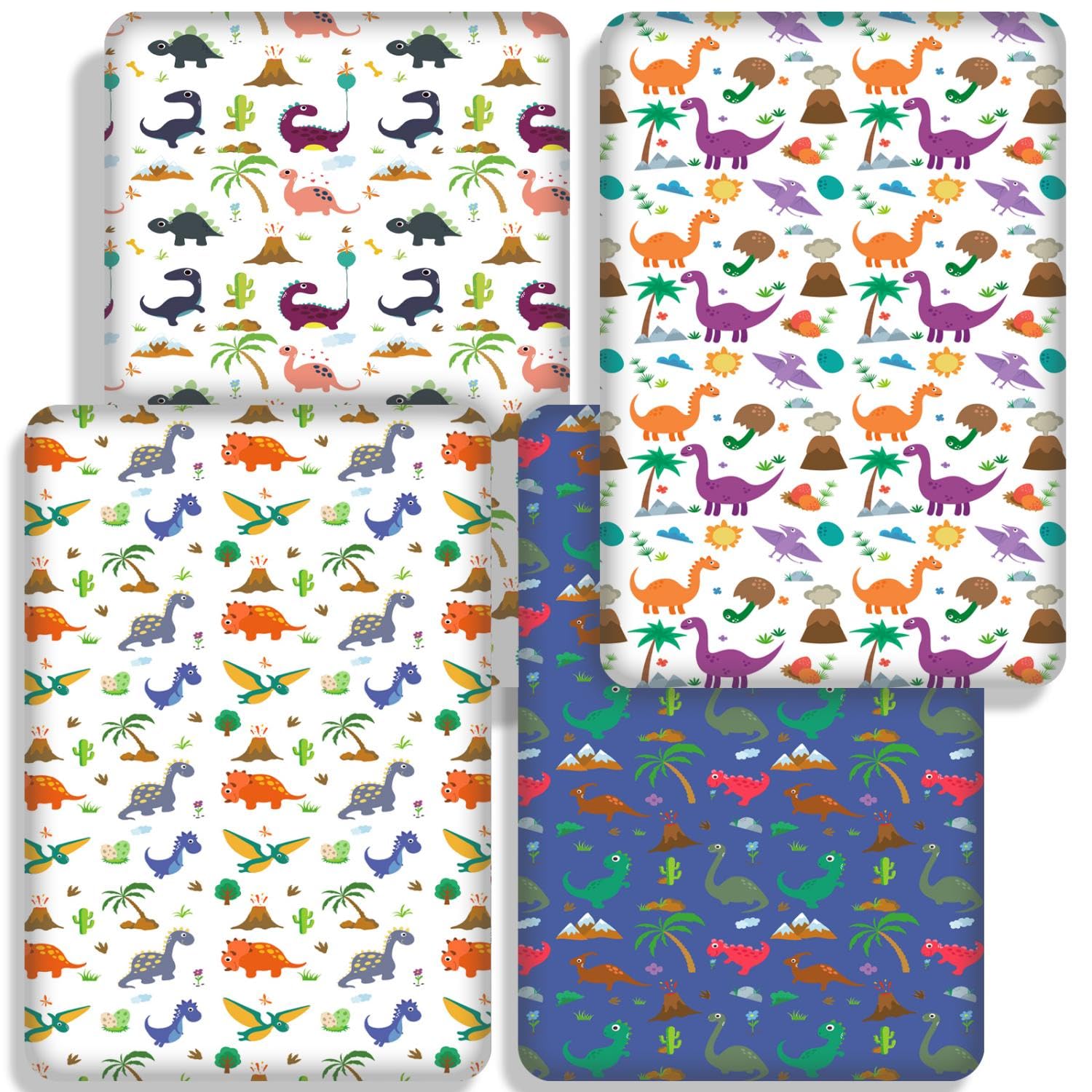 DengFengLai elastic-fit 28x52 crib sheet ensures secure 360-degree fit.