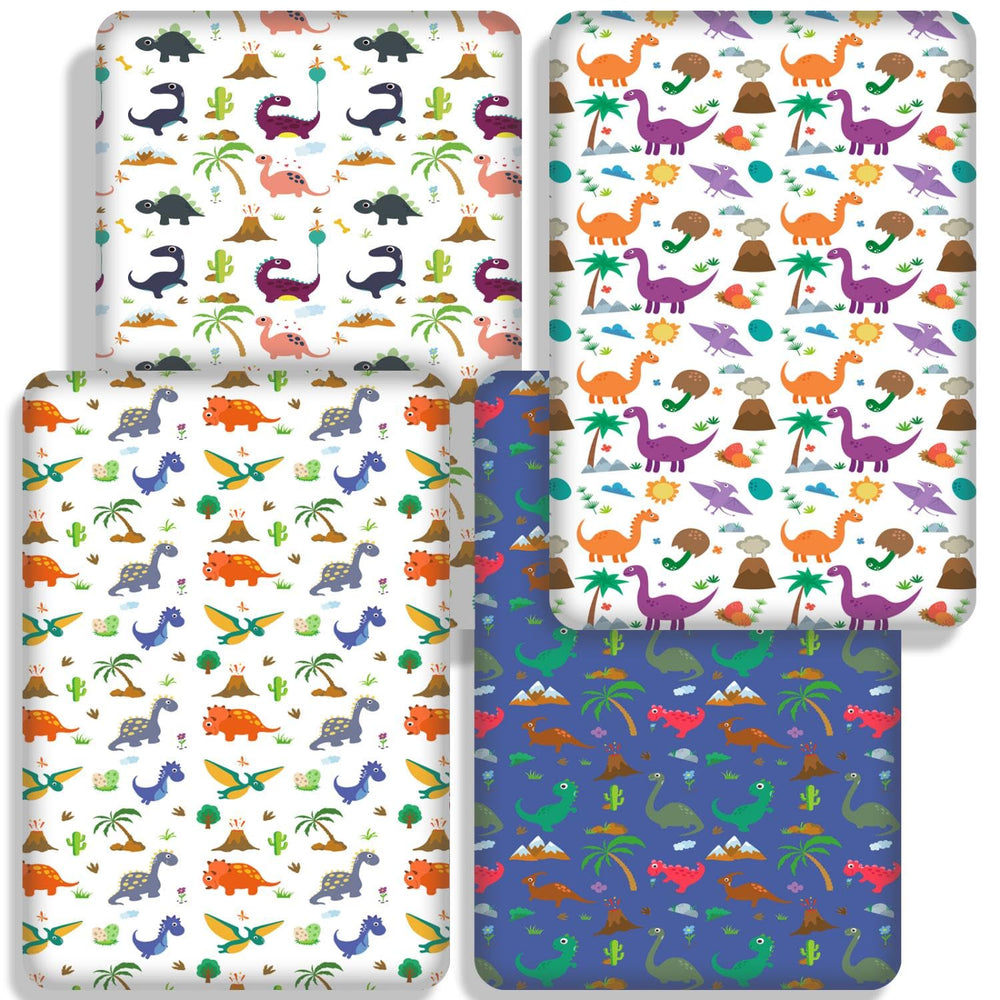 DengFengLai elastic-fit 28x52 crib sheet ensures secure 360-degree fit.