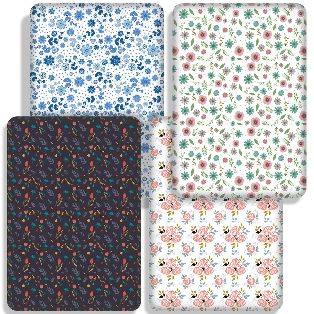 DengFengLai soft microfiber crib sheet closeup texture emphasizes breathable, gentle touch for baby skin