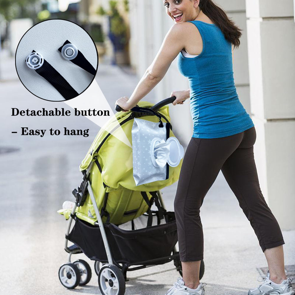 Denlydom safe material EVA construction supports gentle, safe wipes storage