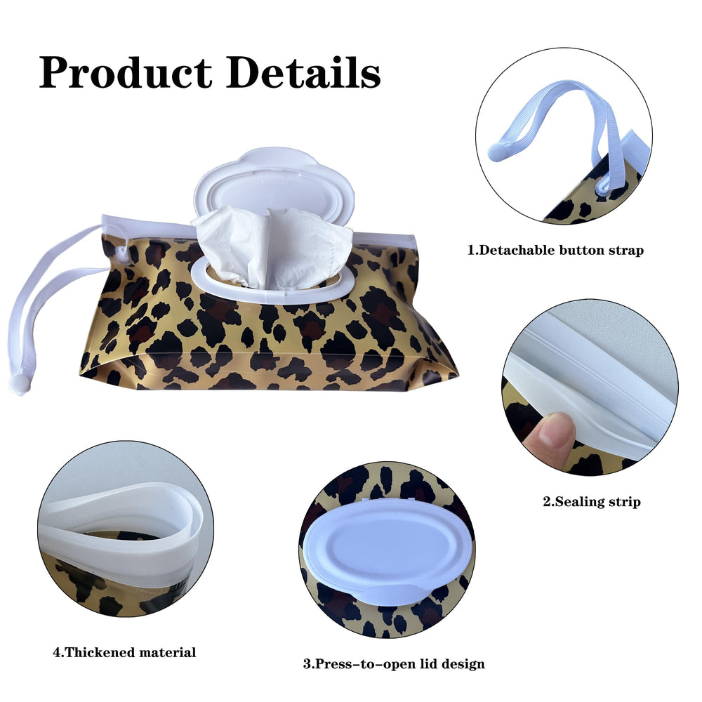 Denlydom twin wipe pouch pack keeps wipes moist during trips