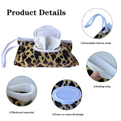 Denlydom twin wipe pouch pack keeps wipes moist during trips