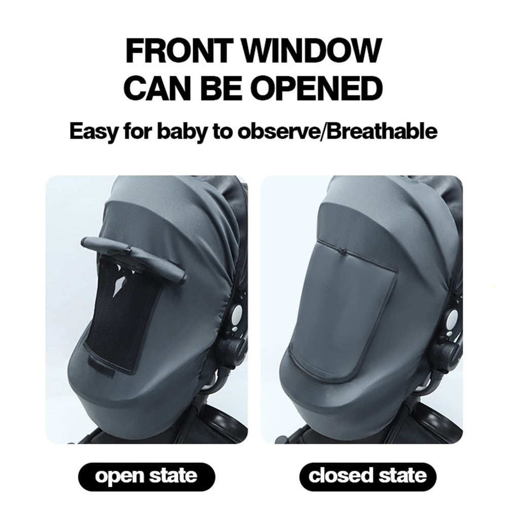 Densleonis Sun Shade soft mesh fabric ensures airflow.