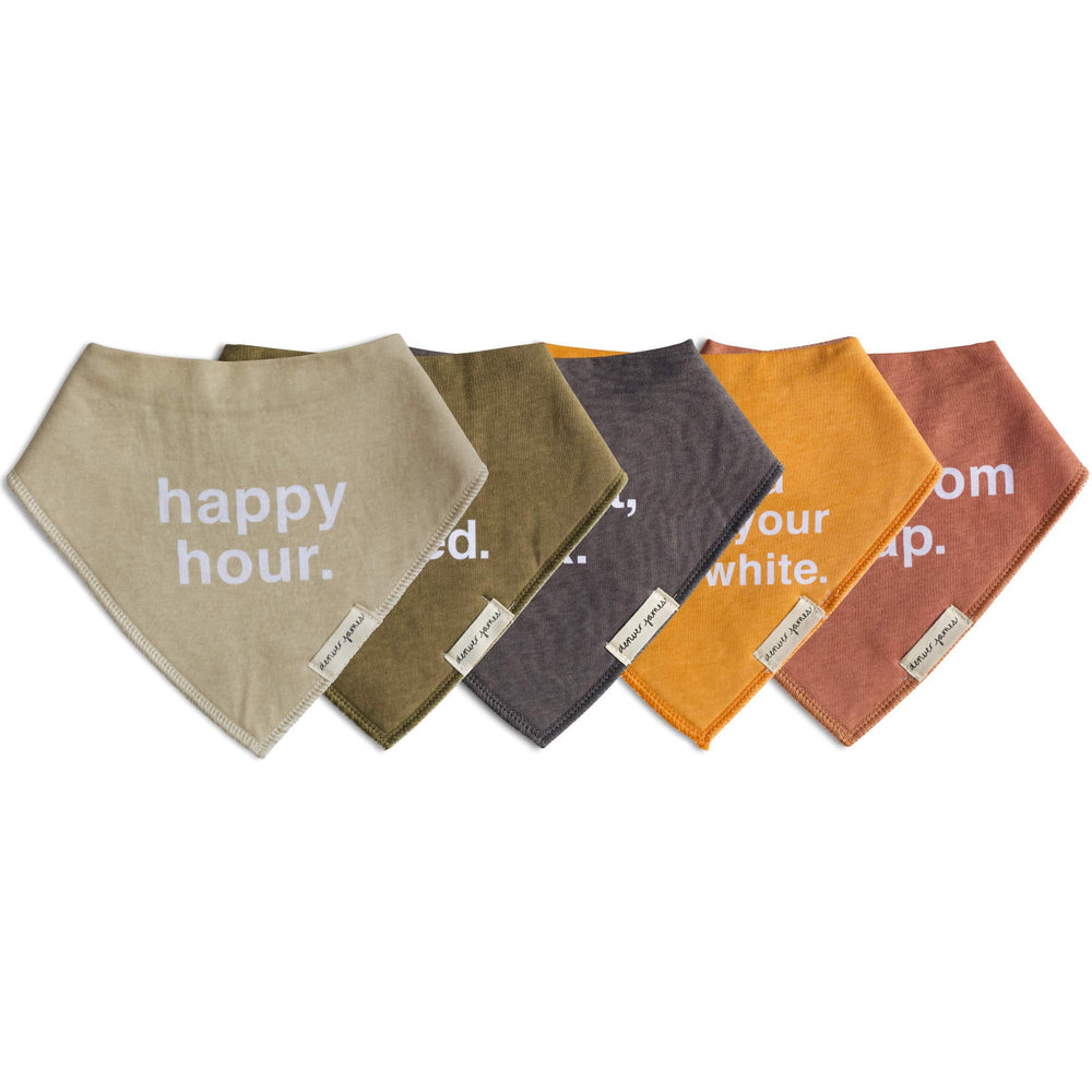 Denver James gift-ready bib; thoughtful newborn or toddler gift idea.
