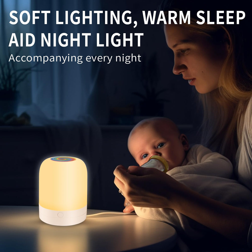 Deogos portable night light with hanging design fits tents and cribs.