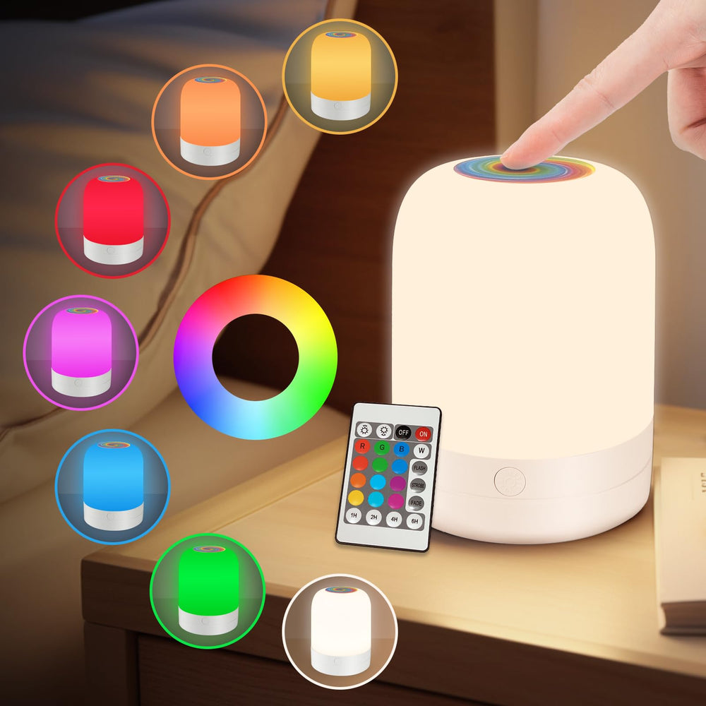 Deogos small kids night light angle view highlighting compact bedside glow for bedtime routines.