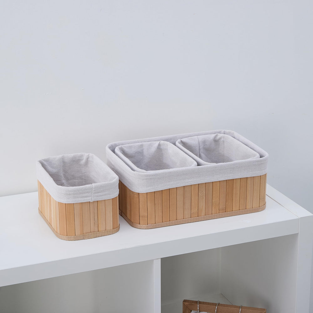Deosur natural textured basket complements rustic-modern interiors