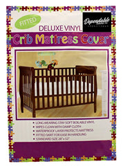 Dependable Industries Essentials standard size 28x52 shows perfect fit for most cribs.
