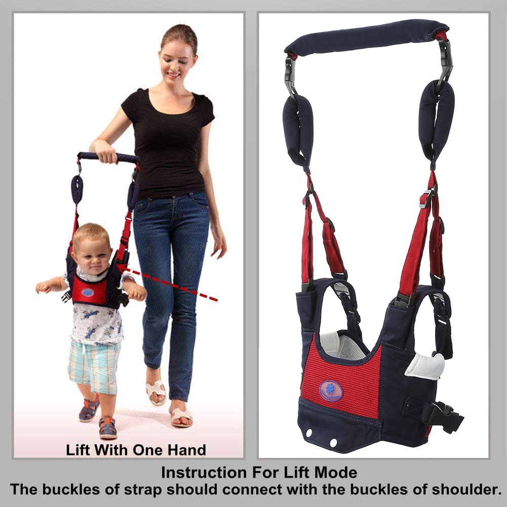 DERALAON stand-up design supports upright learning and steady baby steps.