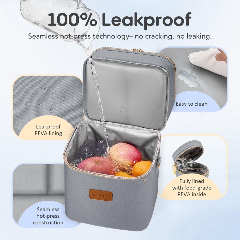 DerBiedersinn detachable pacifier case keeps small items secure on the go.