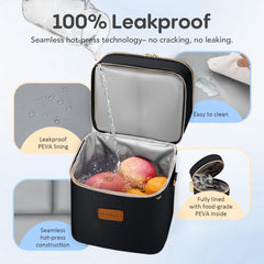 DerBiedersinn bag fits six 9 oz bottles securely during commutes