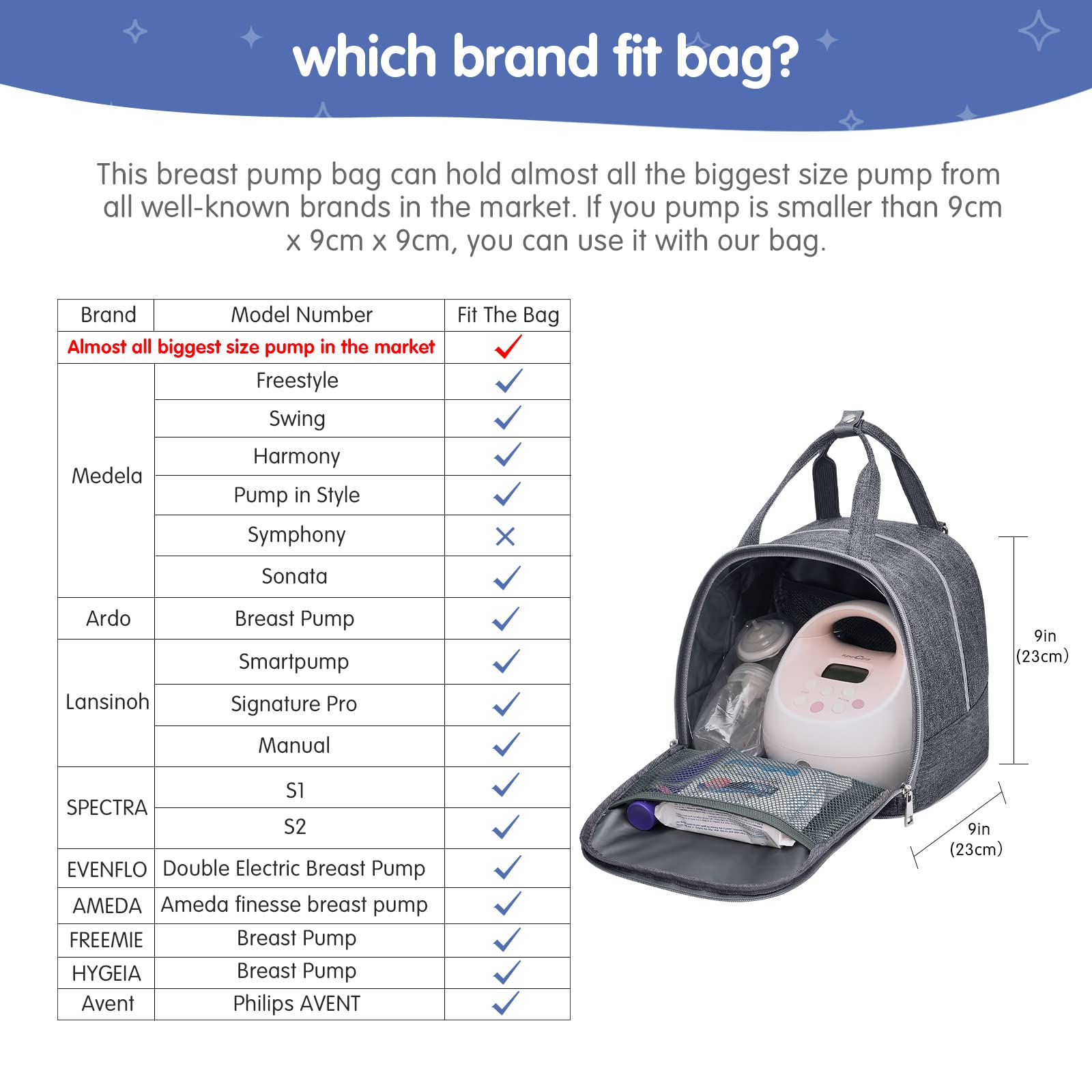 DERJUNSTAR Derbiedersinn insulated-lower-section keeps bottles or bags with ice packs cool.