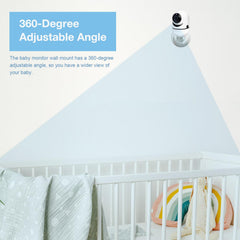 Derebir 360-degree-angle mount supports quick, adjustable camera positioning for better views.