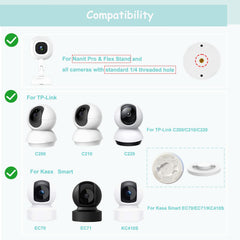 Derebir bendable camera mount shows adjustable angle for optimal baby view
