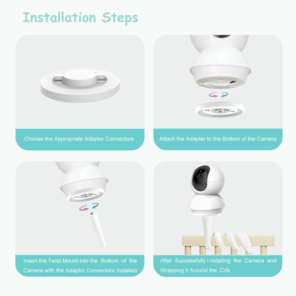 Derebir package includes adaptor and manual for quick, tool-free assembly