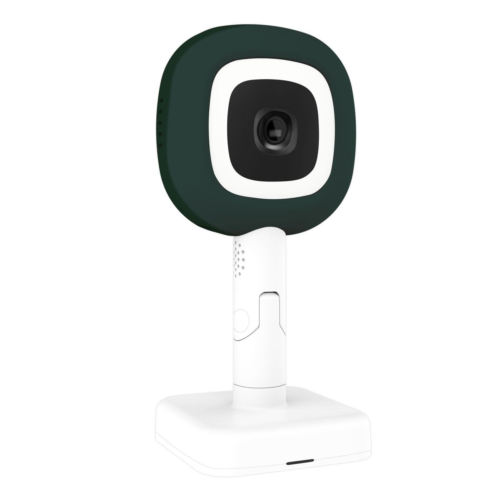 Derebir Nanit Pro travel stand close-up with silicone cover for stable on-the-go monitoring.