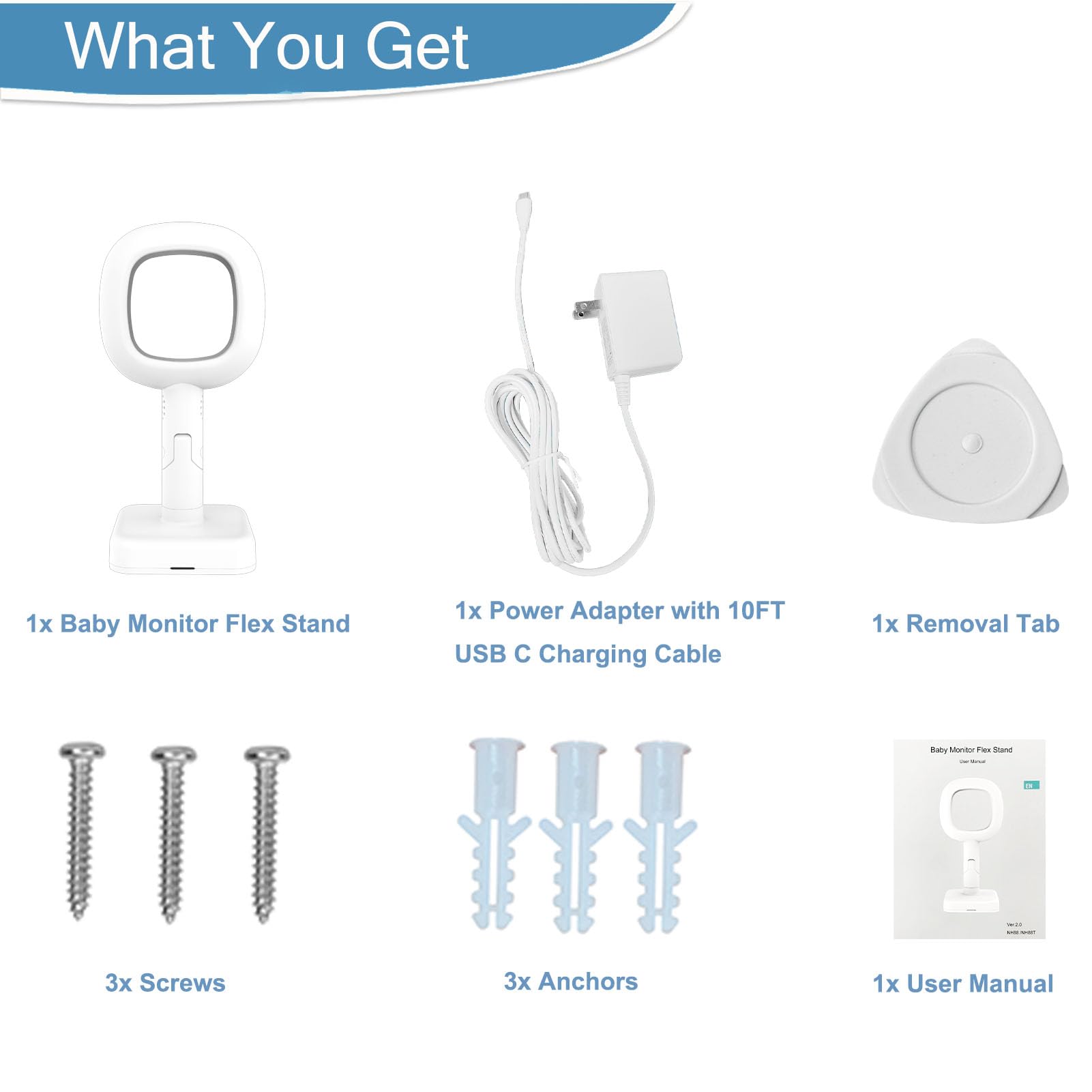 Derebir Nanit Pro travel ready stand fits in a bag for on the go