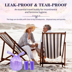 Dergik scented purple diaper bags mask odors and keep spaces fresh