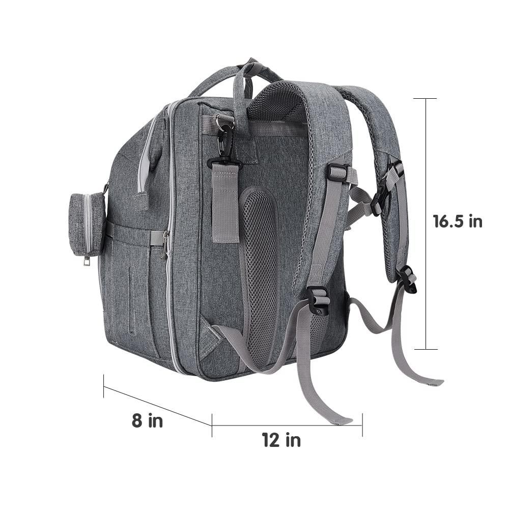 DERJUNSTAR stroller-straps attach securely for hands-free transport.