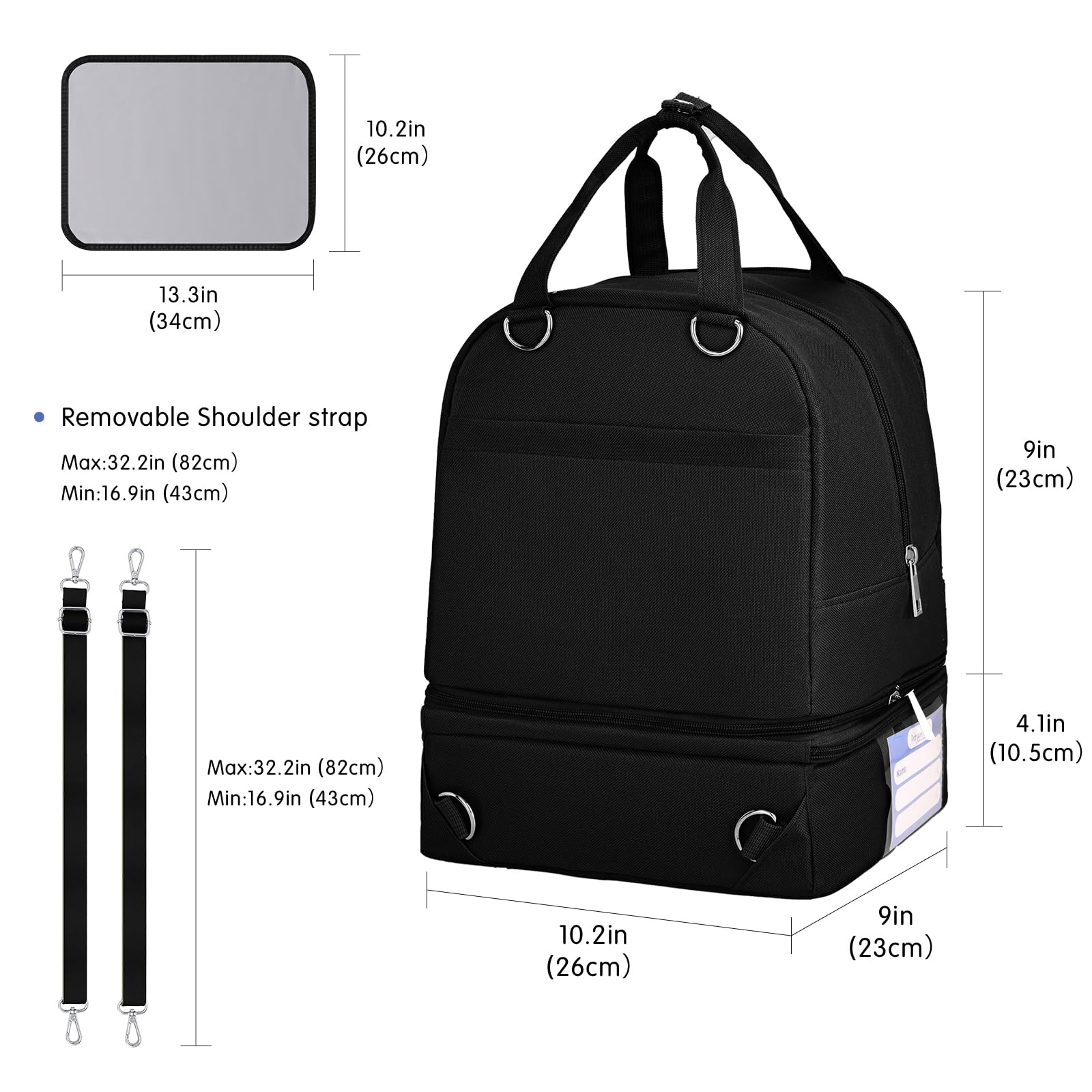 DERJUNSTAR Spectra compatible bag supports S1/S2 and most pumps with secure fit.