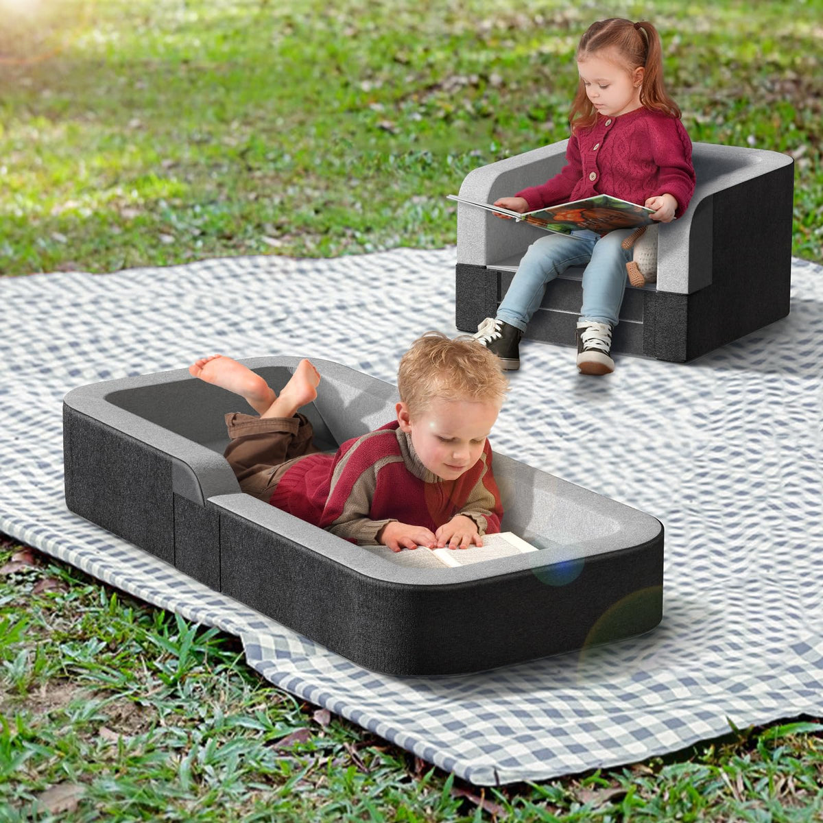 Derson Toddler Travel Bed folded compact for travel and storage