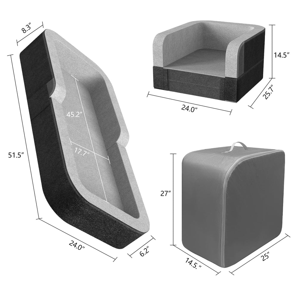 Derson Toddler Travel Bed soft foam closeup showing supportive material