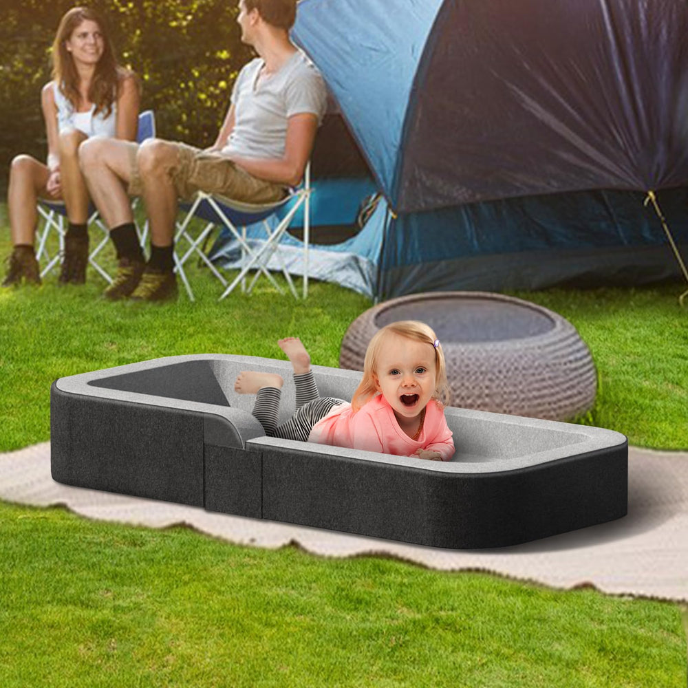 Derson Toddler Travel Bed toddler bed mode provides nap space for kids