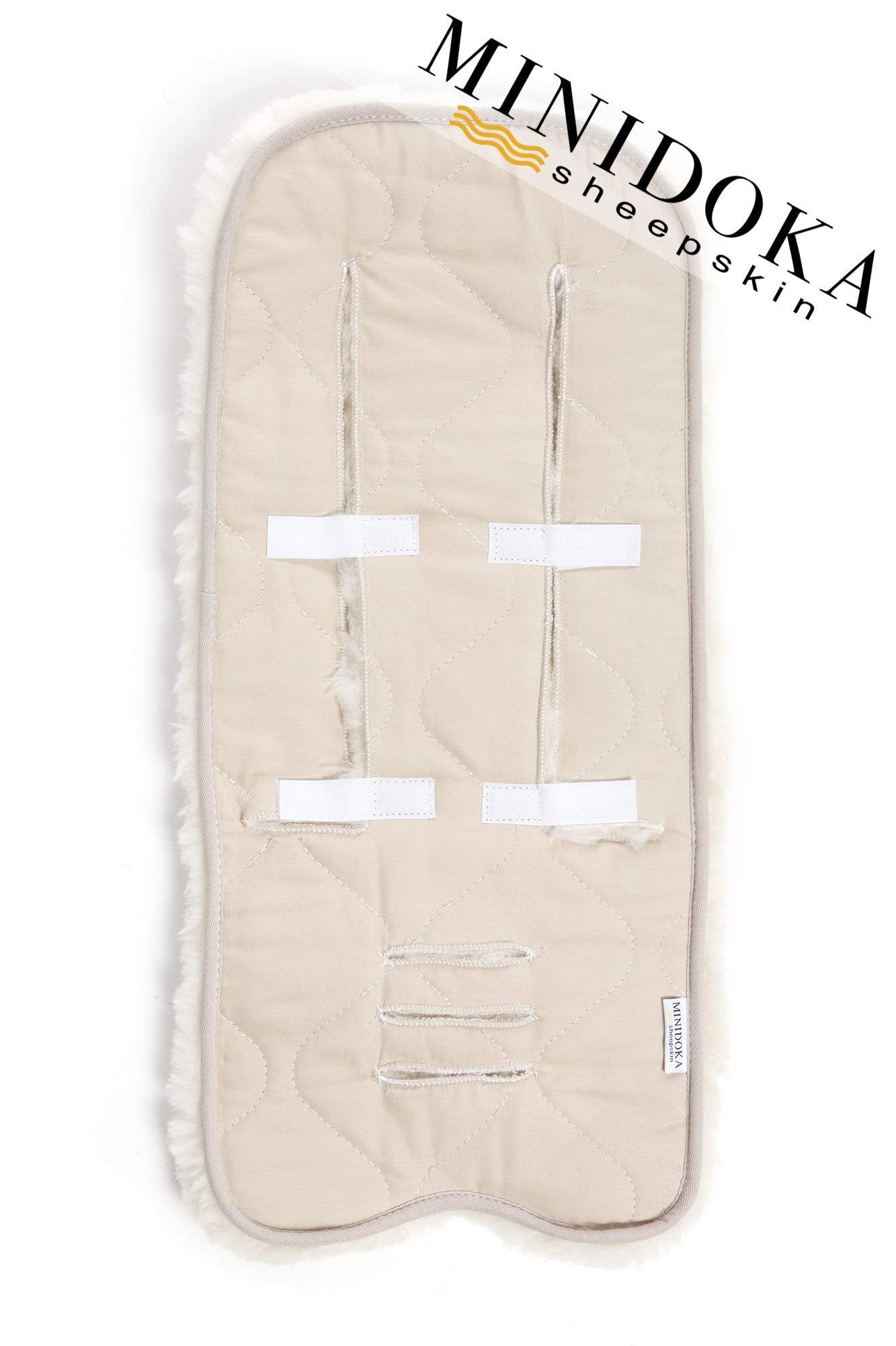Desert Breeze Stroller Liner universal fit demonstrates versatile use across strollers.