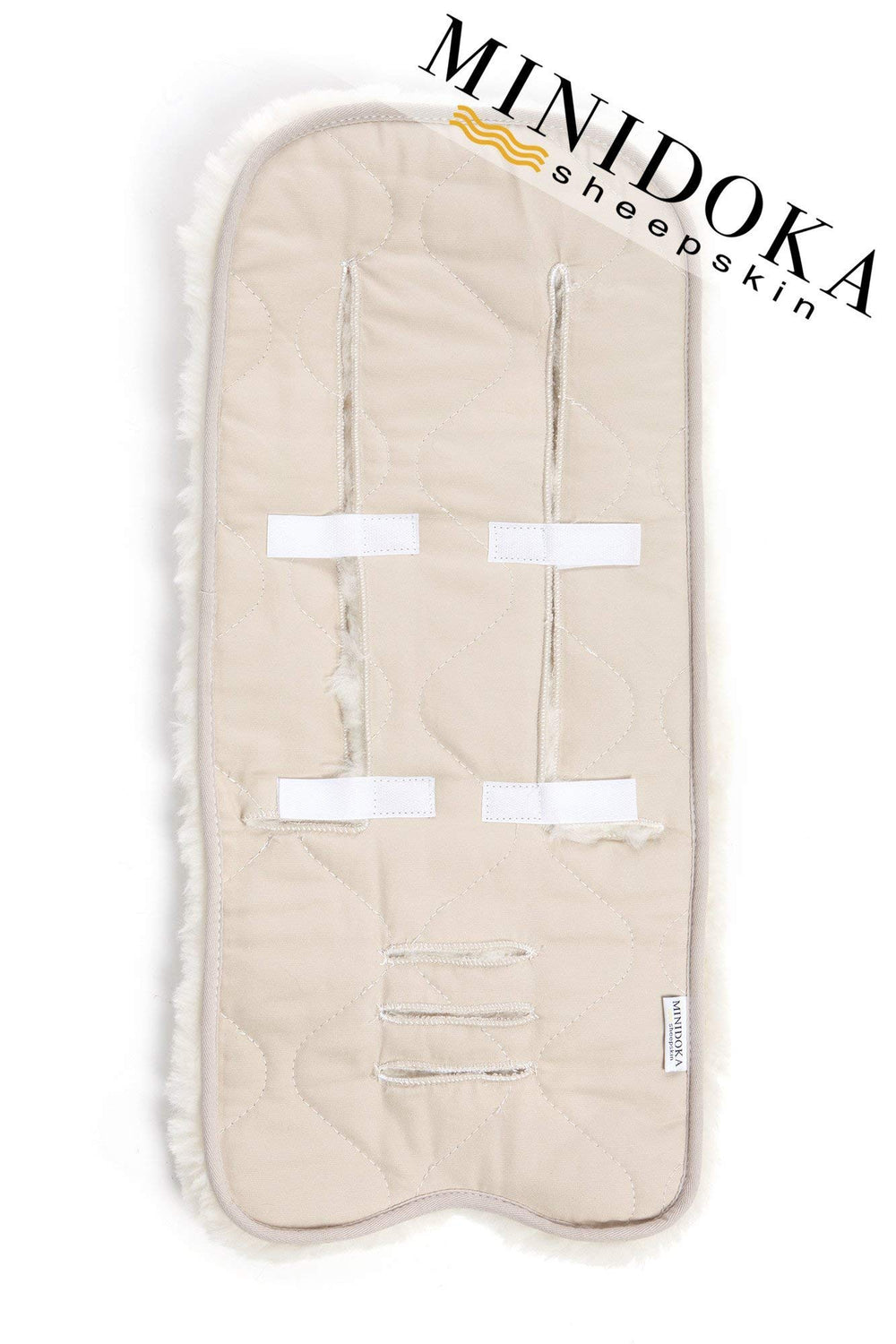 Desert Breeze Stroller Liner universal fit demonstrates versatile use across strollers.