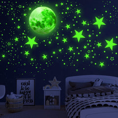 DESERT CAMEL 1086P glow stars on ceiling create a magical night sky for kids.