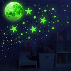 DESERT CAMEL 1086P glow stars on wall allow imaginative constellations.