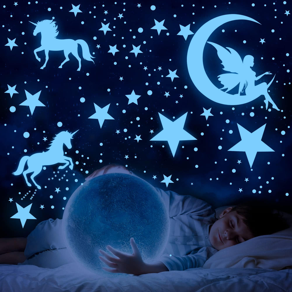 DESERT CAMEL glow-in-the-dark bedroom decor sparks calm bedtime routines.