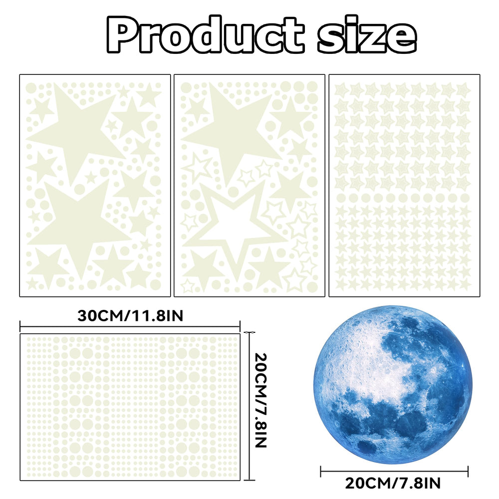 DESERT CAMEL sky-blue moon-decal highlights a soothing glow for gentle bedtime routine.