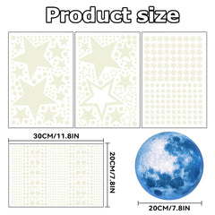 DESERT CAMEL sky-blue moon-decal highlights a soothing glow for gentle bedtime routine.