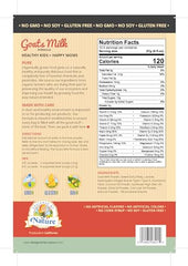 Designed by Nature goat milk formula scoop highlights precise portions for meals