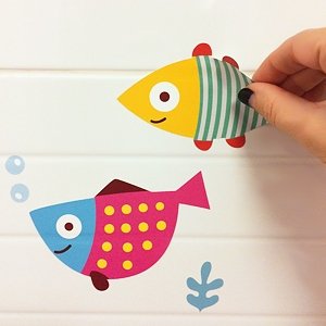 DesignStickers easy application decals never leave glue residue after removal