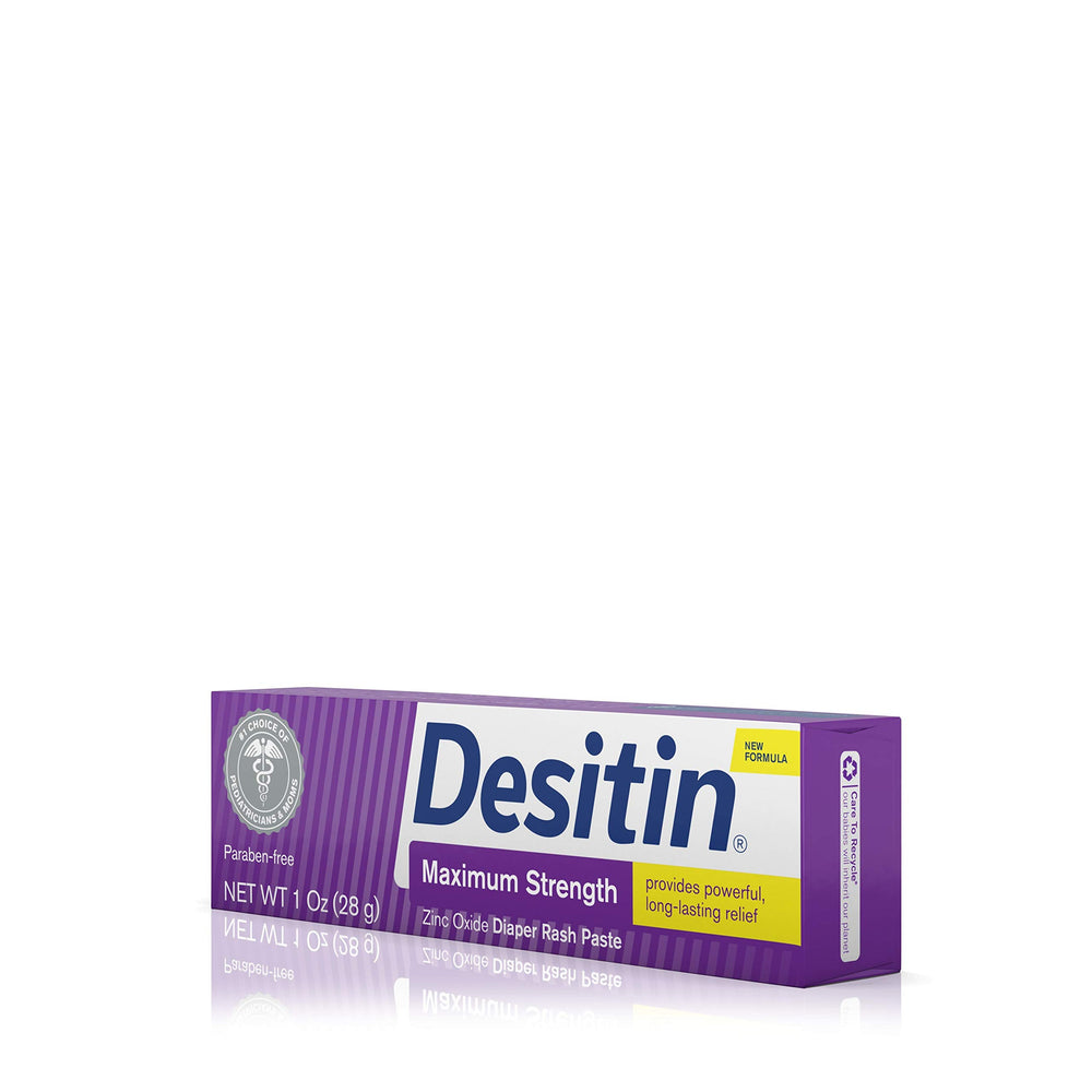 Hypoallergenic Desitin formula suitable for daily use.